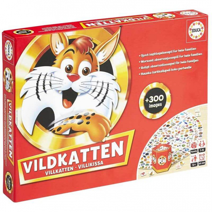 Mattel Games Vildkatten Classic 300 i gruppen LEKER, BARN OG BABY / Leker / Brettspill / Familiespill hos TP E-commerce Nordic AB (A08548)