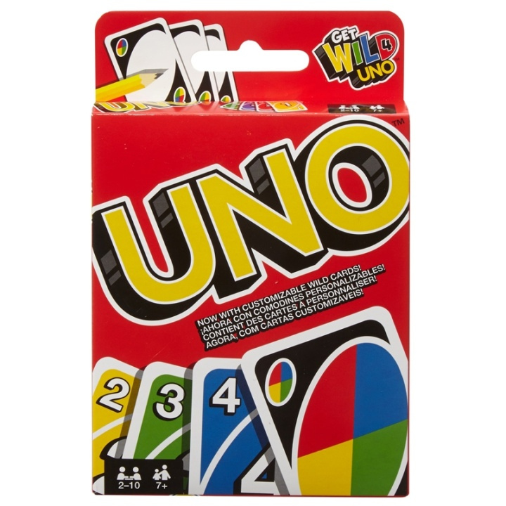 Mattel Games Uno Card Game i gruppen LEKER, BARN OG BABY / Leker / Brettspill / Barnespill hos TP E-commerce Nordic AB (A08551)