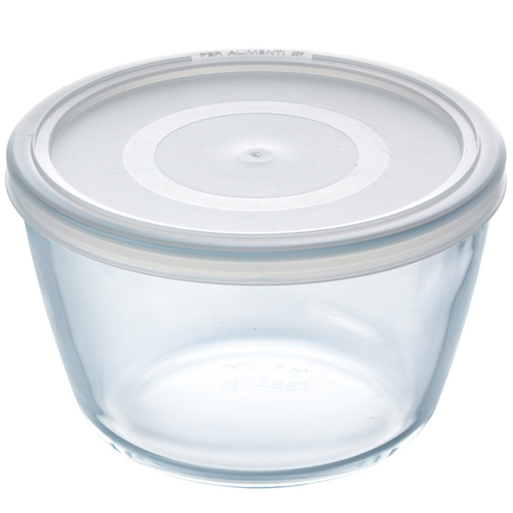 Pyrex Rund form med plastlock 16cm/1 i gruppen HJEM, HUS OG HAGE / Kjøkkenutstyr / Ildfaste former hos TP E-commerce Nordic AB (A08594)