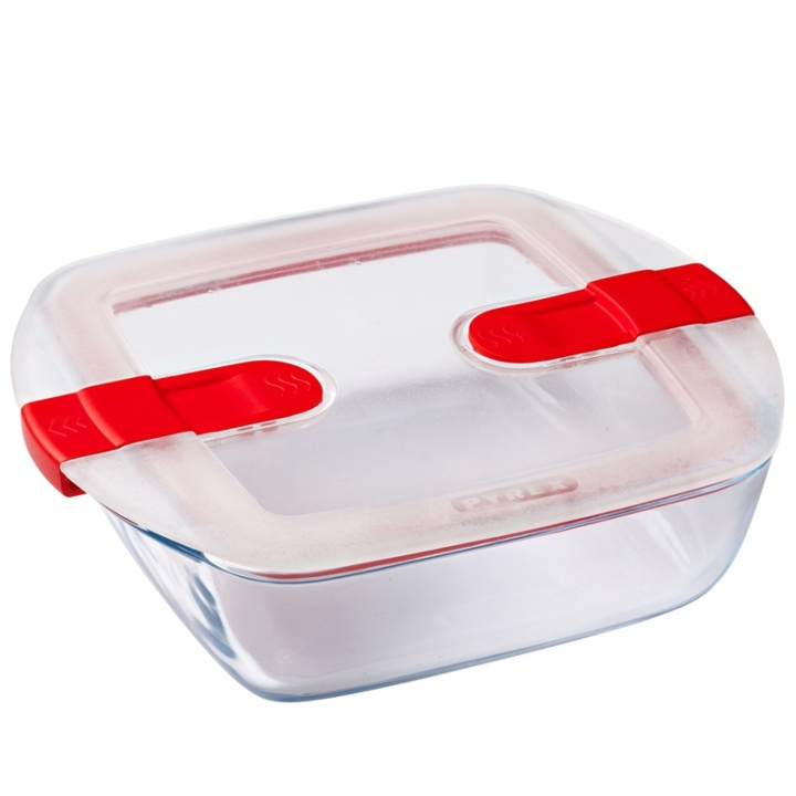 Pyrex Mikrobølgeovnsform med lokk 17x10cm/0,4L i gruppen HJEM, HUS OG HAGE / Kjøkkenutstyr / Ildfaste former hos TP E-commerce Nordic AB (A08597)