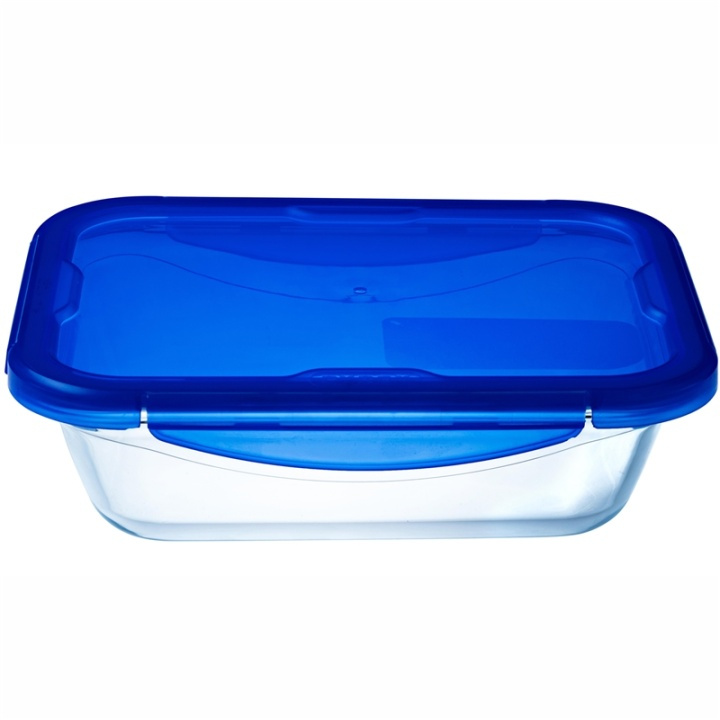 Pyrex Liten form med snap-on-lokk 21x15cm/0,8L i gruppen HJEM, HUS OG HAGE / Kjøkkenutstyr / Ildfaste former hos TP E-commerce Nordic AB (A08604)