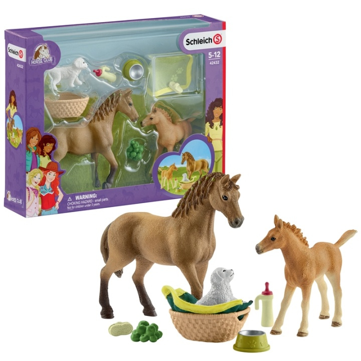 Schleich Horse Club Sarahs baby animal i gruppen LEKER, BARN OG BABY / Leker / Figurer & miniatyrer hos TP E-commerce Nordic AB (A08635)