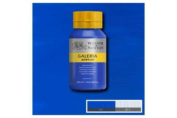 Galeria Acrylic 500Ml Cobalt Blue Hue 179 i gruppen SPORT, FRITID & HOBBY / Hobby / Male & Tegne / Kunstnerfarger / Akryl hos TP E-commerce Nordic AB (A08790)