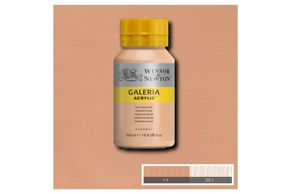 Galeria Acrylic 500Ml Pale Terracotta 437 i gruppen SPORT, FRITID & HOBBY / Hobby / Male & Tegne / Kunstnerfarger / Akryl hos TP E-commerce Nordic AB (A08806)