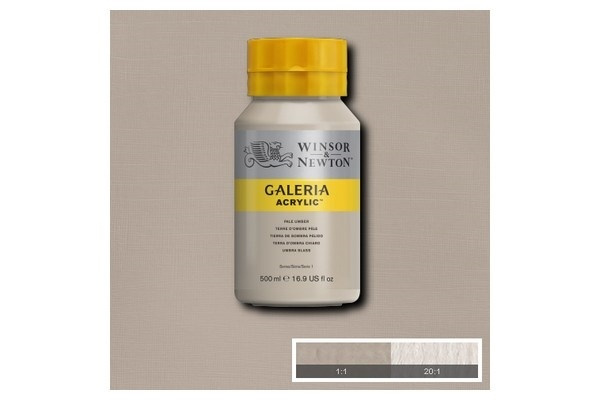 Galeria Akryl 500 ml blek umbra 438 i gruppen SPORT, FRITID & HOBBY / Hobby / Male & Tegne / Kunstnerfarger / Akryl hos TP E-commerce Nordic AB (A08807)