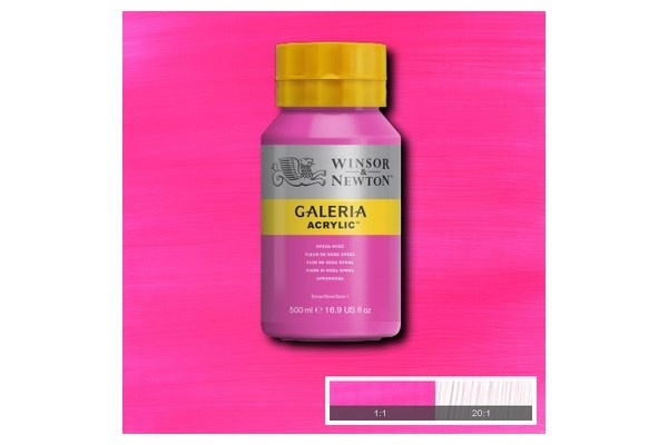 Galeria Acrylic 500Ml Opera Rose 448 i gruppen SPORT, FRITID & HOBBY / Hobby / Male & Tegne / Kunstnerfarger / Akryl hos TP E-commerce Nordic AB (A08811)