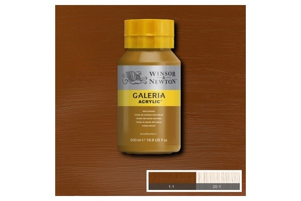 Galeria Acrylic 500Ml Raw Sienna 552 i gruppen SPORT, FRITID & HOBBY / Hobby / Male & Tegne / Kunstnerfarger / Akryl hos TP E-commerce Nordic AB (A08825)