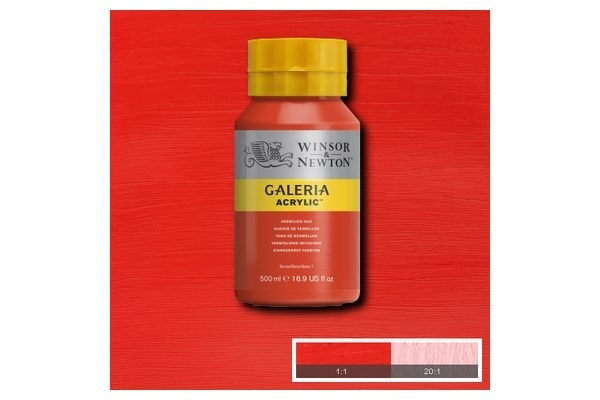 Galeria Acrylic 500Ml Vermilion Hue 682 i gruppen SPORT, FRITID & HOBBY / Hobby / Male & Tegne / Kunstnerfarger / Akryl hos TP E-commerce Nordic AB (A08835)