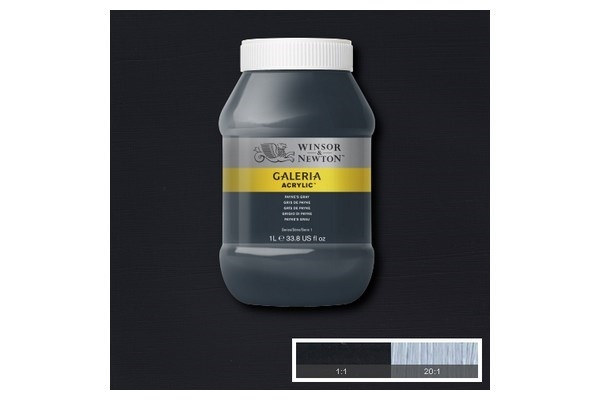 Galeria Acrylic 1L Paynes Grey 465 i gruppen SPORT, FRITID & HOBBY / Hobby / Male & Tegne / Kunstnerfarger / Akryl hos TP E-commerce Nordic AB (A08903)