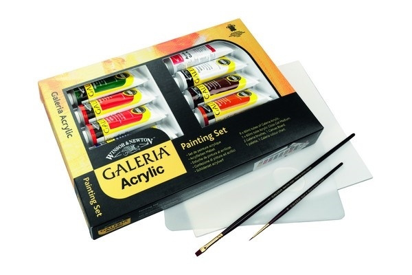 Galeria Akryl komplett malerisett 9x60ml i gruppen SPORT, FRITID & HOBBY / Hobby / Male & Tegne / Kunstnerfarger / Akryl hos TP E-commerce Nordic AB (A08913)
