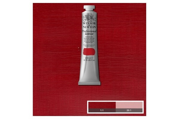 Prof Acrylic 200ML PERYLENE RED 464 i gruppen SPORT, FRITID & HOBBY / Hobby / Male & Tegne / Kunstnerfarger / Akryl hos TP E-commerce Nordic AB (A08947)