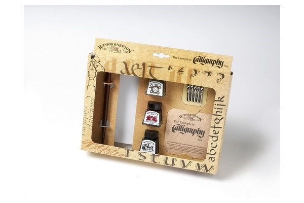Kalligrafisett i gruppen SPORT, FRITID & HOBBY / Hobby / Male & Tegne / Kunstnerfarger / Blekk hos TP E-commerce Nordic AB (A08952)
