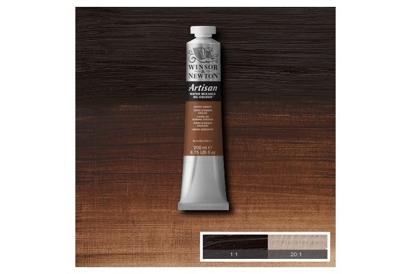 Arti Wat-Mix Oil 200 ml Burnt Umber 076 i gruppen SPORT, FRITID & HOBBY / Hobby / Male & Tegne / Kunstnerfarger / Oljefarger hos TP E-commerce Nordic AB (A08967)