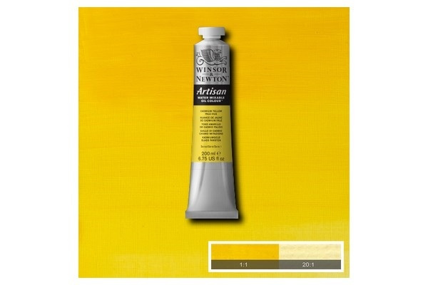 Arti Wat-Mix Oil 200 ml Cad Yellow Pale 119 i gruppen SPORT, FRITID & HOBBY / Hobby / Male & Tegne / Kunstnerfarger / Oljefarger hos TP E-commerce Nordic AB (A08968)