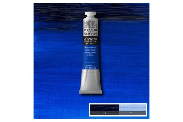 Arti Wat-Mix Oil 200 ml fransk ultramarin 263 i gruppen SPORT, FRITID & HOBBY / Hobby / Male & Tegne / Kunstnerfarger / Oljefarger hos TP E-commerce Nordic AB (A08970)