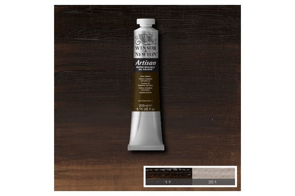 Arti Wat-Mix Oil 200 ml rå umbra 554 i gruppen SPORT, FRITID & HOBBY / Hobby / Male & Tegne / Kunstnerfarger / Oljefarger hos TP E-commerce Nordic AB (A08977)