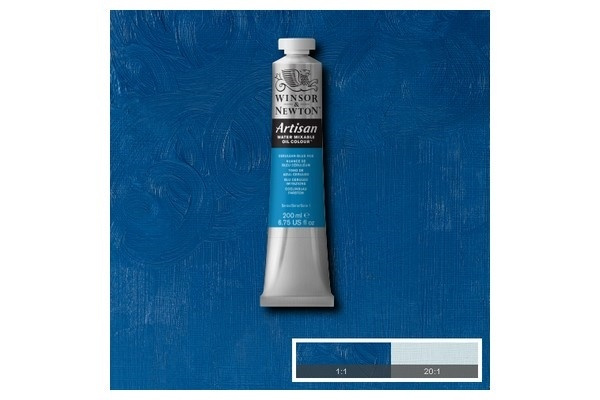Arti Wat-Mix Oil 200 ml Cerulean Blue Hue 138 i gruppen SPORT, FRITID & HOBBY / Hobby / Male & Tegne / Kunstnerfarger / Oljefarger hos TP E-commerce Nordic AB (A08985)