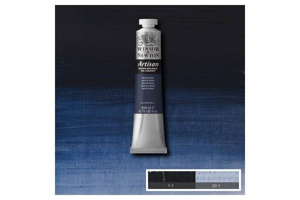 Arti Wat-Mix Oil 200 ml Paynes Grey 465 i gruppen SPORT, FRITID & HOBBY / Hobby / Male & Tegne / Kunstnerfarger / Oljefarger hos TP E-commerce Nordic AB (A08990)