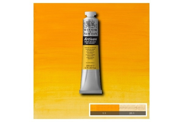 Arti Wat-Mix Oil 200 ml Cad Yellow Hue 109 i gruppen SPORT, FRITID & HOBBY / Hobby / Male & Tegne / Kunstnerfarger / Oljefarger hos TP E-commerce Nordic AB (A08992)