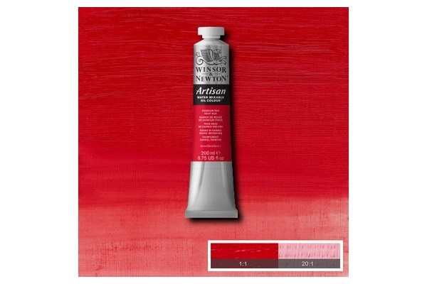 Arti Wat-Mix Oil 200Ml Cad Red Deep Hue 098 i gruppen SPORT, FRITID & HOBBY / Hobby / Male & Tegne / Kunstnerfarger / Oljefarger hos TP E-commerce Nordic AB (A08993)