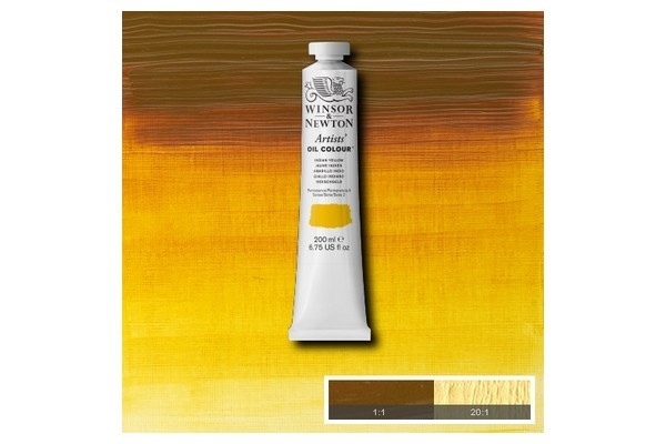 Artists Oil Col 200ML INDIAN YELLOW 319 i gruppen SPORT, FRITID & HOBBY / Hobby / Male & Tegne / Kunstnerfarger / Oljefarger hos TP E-commerce Nordic AB (A09006)