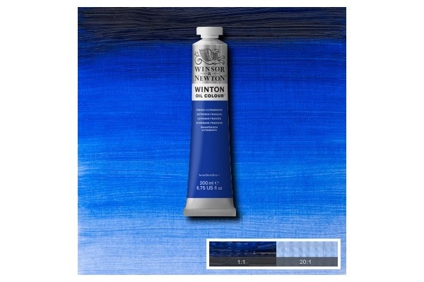 WINTON OIL COL 200 ml Fransk ultramar (21) 263 i gruppen SPORT, FRITID & HOBBY / Hobby / Male & Tegne / Kunstnerfarger / Oljefarger hos TP E-commerce Nordic AB (A09034)