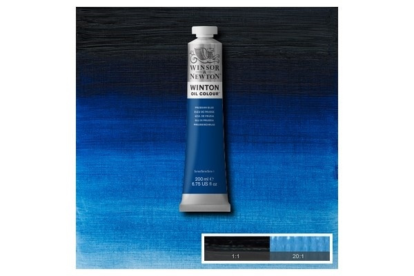 WINTON OIL COL 200 ml Prussian blue (33) 538 i gruppen SPORT, FRITID & HOBBY / Hobby / Male & Tegne / Kunstnerfarger / Oljefarger hos TP E-commerce Nordic AB (A09036)