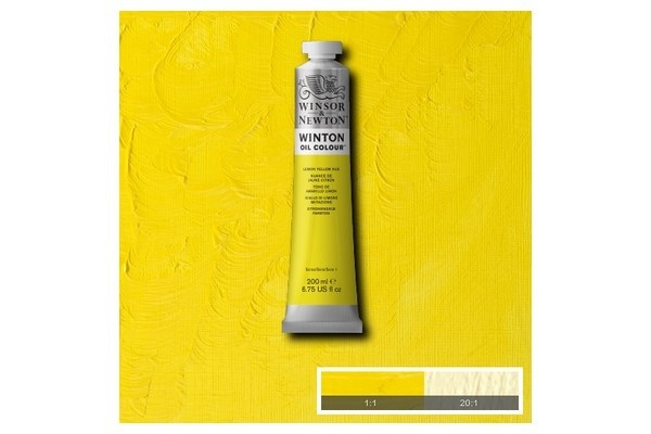 WINTON OIL COL 200 ml Lemon yellow hue (26) 346 i gruppen SPORT, FRITID & HOBBY / Hobby / Male & Tegne / Kunstnerfarger / Oljefarger hos TP E-commerce Nordic AB (A09041)