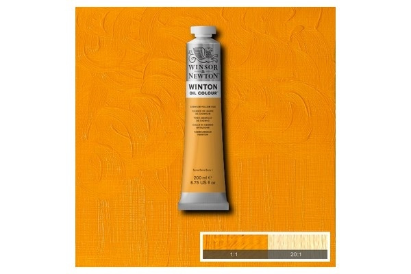 WINTON OIL COL 200 ml Cad gul fargetone (09) 109 i gruppen SPORT, FRITID & HOBBY / Hobby / Male & Tegne / Kunstnerfarger / Oljefarger hos TP E-commerce Nordic AB (A09045)