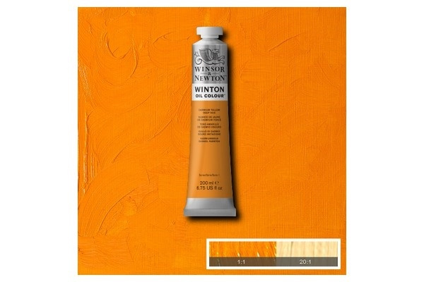 WINTON OIL COL 200 ml Cad gul dyp fargetone (46) 115 i gruppen SPORT, FRITID & HOBBY / Hobby / Male & Tegne / Kunstnerfarger / Oljefarger hos TP E-commerce Nordic AB (A09046)