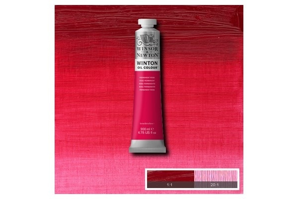 Winton Oil Col 200Ml (49) Permanent Rose 502 i gruppen SPORT, FRITID & HOBBY / Hobby / Male & Tegne / Kunstnerfarger / Oljefarger hos TP E-commerce Nordic AB (A09053)