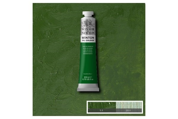 Winton Oil Col 200 ml (31) Kromoksid 459 i gruppen SPORT, FRITID & HOBBY / Hobby / Male & Tegne / Kunstnerfarger / Oljefarger hos TP E-commerce Nordic AB (A09055)