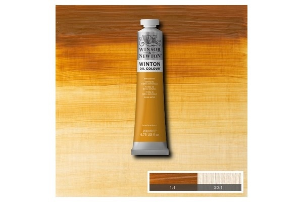 Winton Oil Col 200Ml (34) Raw Sienna 552 i gruppen SPORT, FRITID & HOBBY / Hobby / Male & Tegne / Kunstnerfarger / Oljefarger hos TP E-commerce Nordic AB (A09060)