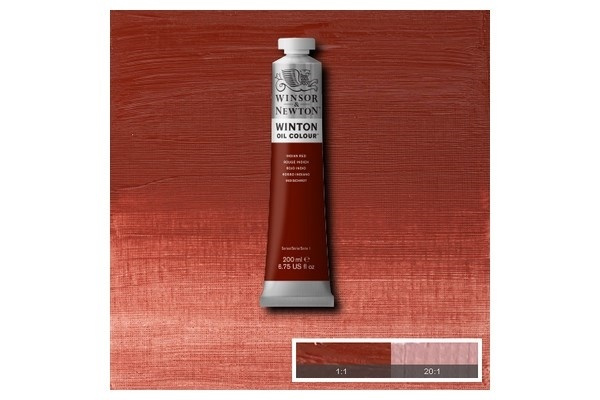 Winton Oil Col 200Ml (23) Indian Red 317 i gruppen SPORT, FRITID & HOBBY / Hobby / Male & Tegne / Kunstnerfarger / Oljefarger hos TP E-commerce Nordic AB (A09062)