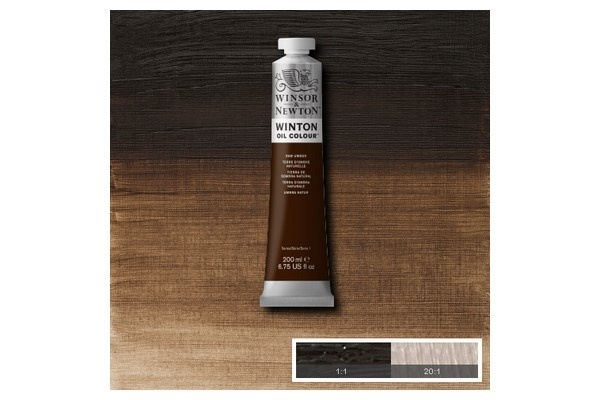 Winton Oil Col 200Ml (35) Raw Umber 554 i gruppen SPORT, FRITID & HOBBY / Hobby / Male & Tegne / Kunstnerfarger / Oljefarger hos TP E-commerce Nordic AB (A09066)