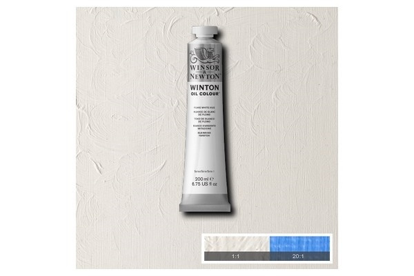 Winton Oil Col 200Ml (73) Flake White Hue 242 i gruppen SPORT, FRITID & HOBBY / Hobby / Male & Tegne / Kunstnerfarger / Oljefarger hos TP E-commerce Nordic AB (A09070)