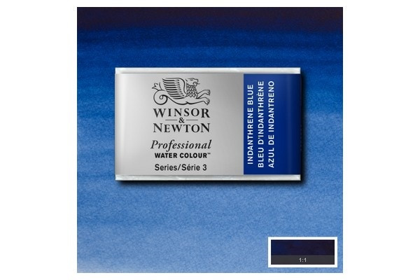 Prof Water Colour Pan/W Indianthrene Blue 321 i gruppen SPORT, FRITID & HOBBY / Hobby / Male & Tegne / Kunstnerfarger / Akvarellfarger hos TP E-commerce Nordic AB (A09123)