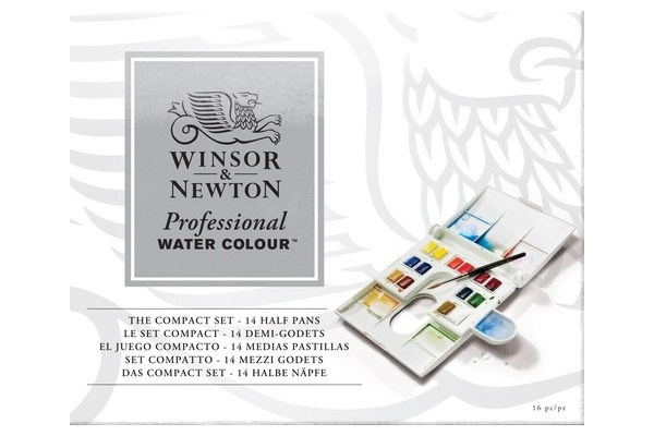 Profesjonell akvarellmaling i kompaktformat i gruppen SPORT, FRITID & HOBBY / Hobby / Male & Tegne / Kunstnerfarger / Akvarellfarger hos TP E-commerce Nordic AB (A09168)
