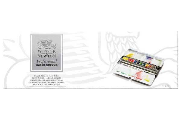 Professional Watercolour 12x½ potter i gruppen SPORT, FRITID & HOBBY / Hobby / Male & Tegne / Kunstnerfarger / Akvarellfarger hos TP E-commerce Nordic AB (A09171)