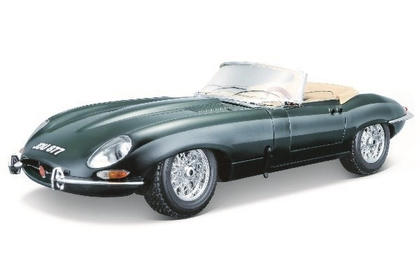 Jaguar \'E\' cabrio. (1961) 1:18 green i gruppen LEKER, BARN OG BABY / Leker / Lekebiler hos TP E-commerce Nordic AB (A09193)