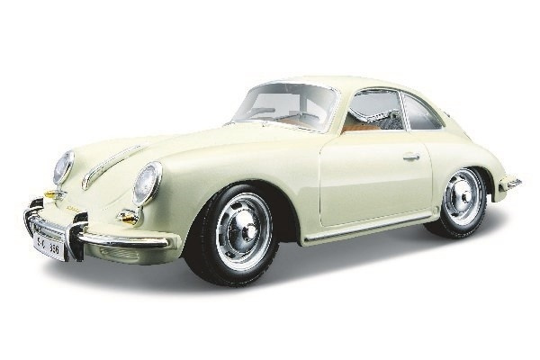Porsche 356B Coupe (1961) 1:24 ivory i gruppen LEKER, BARN OG BABY / Leker / Lekebiler hos TP E-commerce Nordic AB (A09234)