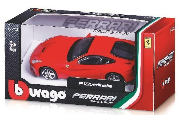 Ferrari 1:43 ass. i gruppen LEKER, BARN OG BABY / Leker / Lekebiler hos TP E-commerce Nordic AB (A09255)