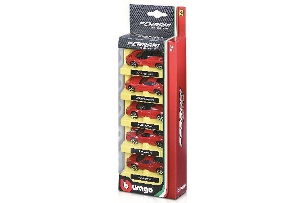 Blisterpakning Ferrari rød 1:64 5 ass. i gruppen LEKER, BARN OG BABY / Leker / Lekebiler hos TP E-commerce Nordic AB (A09256)