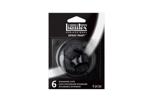 Liquitex Dyser 6 stk. standard i gruppen SPORT, FRITID & HOBBY / Hobby / Male & Tegne / Kunstnerfarger / Sprayfarger hos TP E-commerce Nordic AB (A09459)