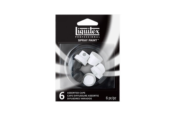 Liquitex Dyser 6 ass. (2xstan, 2xpink Fat, 2xsuper skinny) i gruppen SPORT, FRITID & HOBBY / Hobby / Male & Tegne / Kunstnerfarger / Sprayfarger hos TP E-commerce Nordic AB (A09460)