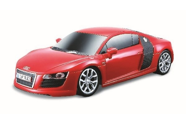 Audi R8 V10 1:24 Rød med motorlyd i gruppen LEKER, BARN OG BABY / Leker / Lekebiler hos TP E-commerce Nordic AB (A09601)