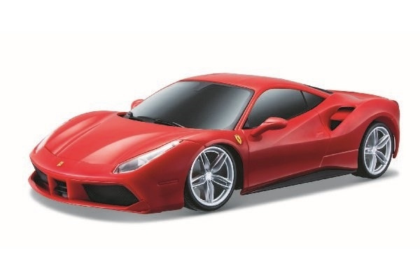 Ferrari 488 GTB 1:24 Rød med motorlyd i gruppen LEKER, BARN OG BABY / Leker / Lekebiler hos TP E-commerce Nordic AB (A09606)