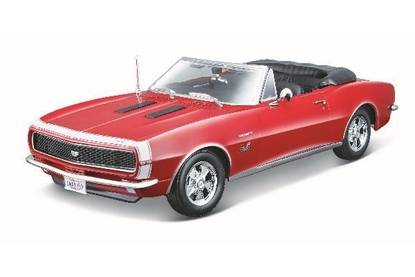 Chevrolet Camaro SS 396 Convertible 1967 1:18 Röd i gruppen LEKER, BARN OG BABY / Leker / Lekebiler hos TP E-commerce Nordic AB (A09615)