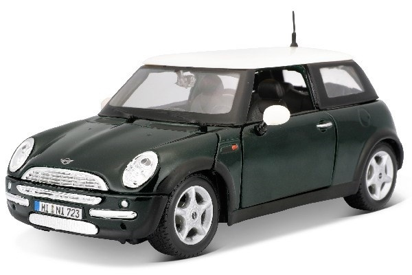 Mini Cooper 1:24 Metallic Green i gruppen LEKER, BARN OG BABY / Leker / Lekebiler hos TP E-commerce Nordic AB (A09663)