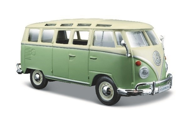 Volkswagen Van \'Samba\' 1:24, Blandade färger i gruppen LEKER, BARN OG BABY / Leker / Lekebiler hos TP E-commerce Nordic AB (A09682)